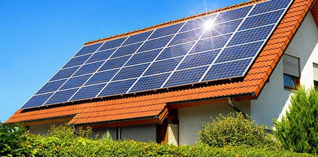 Residential rooftop solar system